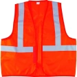 Жилет сигнальный, оранжевый, размер ХXL Сибртех
