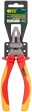 Плоскогубцы комбинир Электро, мягкие, изолир.ручки, черн.полир.покр. CrV сталь 165 мм