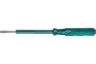 Отвертка индикаторная 190 мм 100-500В, зеленая ручка