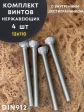Винт нержавеющий шестигранник  М12х110 DIN 912, 4 шт