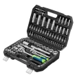 Набор инструментов 108предм. 1/2 1/4 пластиковый кейс Сибртех
