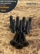 Винт потайной под шестигранник 8х40 DIN7991 к.п.10.9, 10 шт.
