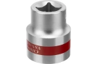 Головка торцевая хромир. 6-гранная 23 мм CrV под квадрат 1/2 Matrix