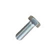 Болт 12х30 мм класс прочности 12.9 DIN 933 полная резьба, оцинкованный
