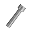 Винт с внут.шестигр.16х65 мм класс прочности 8.8 DIN 912 полная резьба, оцинкованный