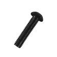 Винт с полукруглой головкой и внутренним шестигранником 12х35 мм ISO 7380 класс прочности 10.9