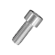 Винт с внутренним шестигранником 12х30 мм класс прочности 8.8 DIN 912 полная резьба, оцинкованный