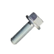 Болт с фланцем 5х25 мм класс прочности 8.8 DIN 6921 оцинкованный