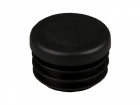 Заглушка для труб круглая d 76 мм черная, 350 шт.