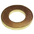 Шайба уменьшенная М5 DIN 433, латунная