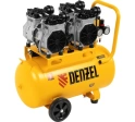 Компрессор безмасл. малошумн. DLS2200/50 2200 Вт 2х1100 50 л 380 л/мин Denzel
