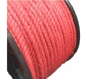 Канат ХБ 6 мм красный (20 м)