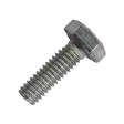 Болт 6х12 мм DIN 933 нержавеющий А2, полная резьба