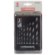 Набор сверл по дереву 3-10 мм 8 шт 