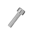 Винт с внутренним шестигранником 6х35 мм класс прочности 8.8 DIN 912 полная резьба, оцинкованный