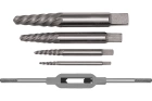 Набор экстракторов с метчикодержателем.,быстрореж.HSS сталь, Профи 4шт.
