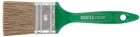 Кисть флейцевая, 70% ПЭТ/30% натур.щетина, пласт.ручка, нерж.обжим, толщ.12мм, шир.50мм