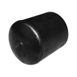Заглушка для труб наружная круглая d12 мм, черная