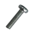Винт с полукруглой головкой М8х20 мм DIN 7985, оцинкованный, полная резьба 