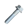 Болт с фланцем 8х35 мм класс прочности 8.8 DIN 6921 оцинкованный