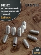 Винт установочный нержавеющий М6х8 DIN914 (гужон), 10 шт.