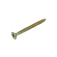 Шуруп саморез потайной для дерева 6х70 мм, желтый цинк, 1 кг/конт