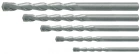 Набор сверл победитовых ударных, цилиндрич.хвостовик Профи (для бет.,кам.,кирп) 5шт. (4-5-6-8-10 мм)