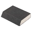 Губка для шлифования, мягкая, трапеция 120х90х25 Р 80 Matrix