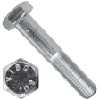 Болт М16х1,5х110 мм, класс прочности 10.9  DIN 960, неполная резьба, оцинкованный