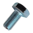 Болт М10х1,25х20 мм, класс прочности 10.9 DIN 961, полная резьба, оцинкованный