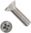 Винт нержавеющий 4х60 мм DIN 965 с потайной головкой ,10 шт