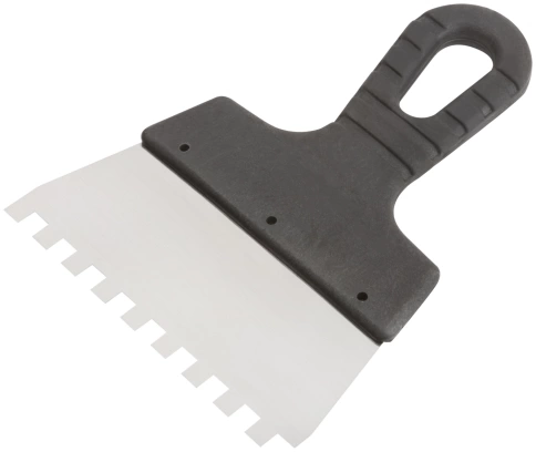 Шпатель фасадный нержавеющий зубчатый / зуб фото 10