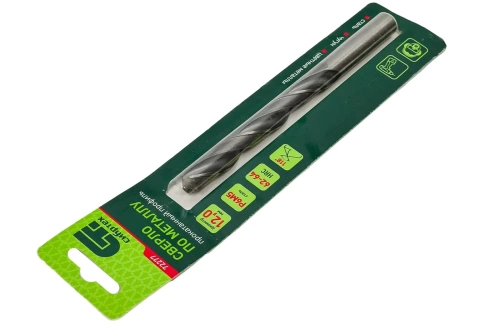 Сверло по металлу 12,0 мм Р6М5 Сибртех фото 1