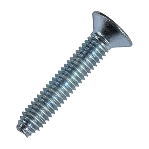 Винт резьбовыдавливающий потайной DIN 7500 М PZ М6х25 мм, оцинкованный фото 1