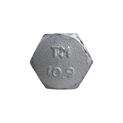 Болт DIN960 (к.п.10.9 шаг резьбы 1,5 оцинкованный/ламель) фото 3