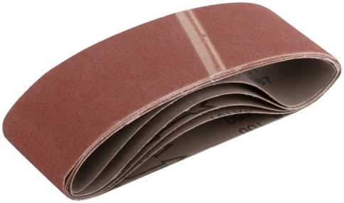 Ленты шлифовальные бесконечные, водостойкие, тканевая основа, 75 х, 5 шт. Р 100 фото 4