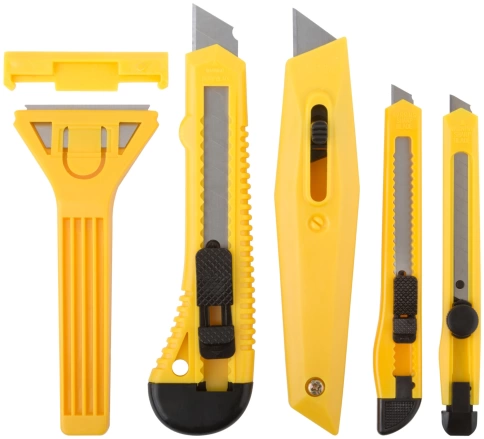 Ножи и скребки, набор 5 шт. фото 1