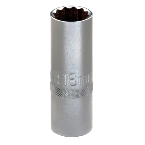 Головка торцевая свечная магнитная 12-гранная 16 мм под квадрат 1/2 Stels фото 2