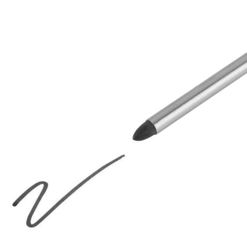 Маркер строительный перманентный тонкий, удлиненное перо, черный фото 2