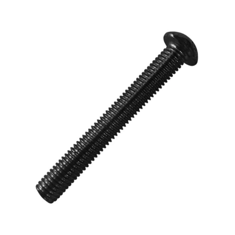 Винт с полукруглой головкой и внутренним шестигранником 8х70 мм ISO 7380 класс прочности 10.9 фото 1