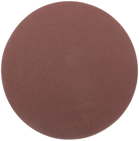 Круги шлифовальные сплошные (липучка), алюминий-оксидные 125 мм 5 шт Р 120 фото 1