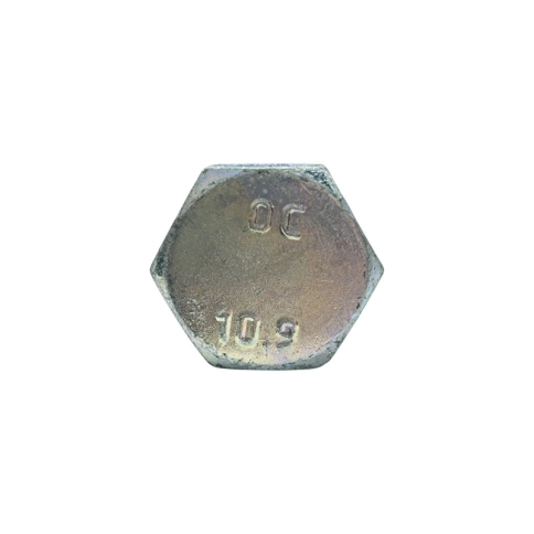 Болт М10х1х50 мм, класс прочности 10.9 DIN 961, пролная резьба, оцинкованный фото 2