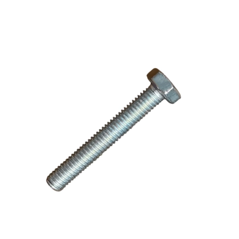 Болт 6х45 мм класс прочности 10.9 DIN 933 полная резьба, оцинкованный фото 1