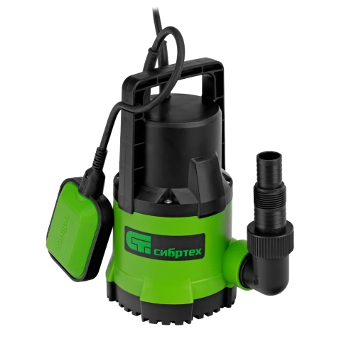 Насос дренажный для чистой воды СДН300-5 300 Вт 6500 л/ч подъем 6,5 м Сибртех фото 1