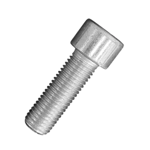 Винт с внутренним шестигранником 20х70 мм класс прочности 8.8 DIN 912 полная резьба, оцинкованный фото 1