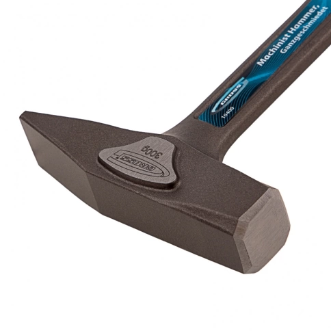 Молоток слесарный, цельнокованый, трехкомпонентная рукоятка 300 гр. Gross фото 3