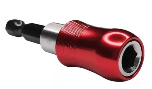 Адаптер для бит с держателем и двойн.магнитом 1/4" фото 1