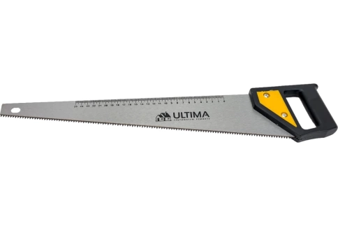 Ножовка по дереву, пласт.рук., каленый зуб, 500мм Ultima фото 1