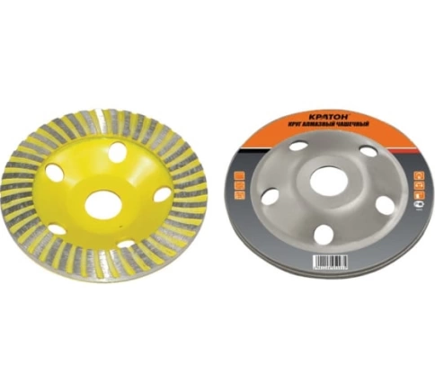 Круг алмазный чашечный 125х22,2 мм TURBO Кратон фото 1