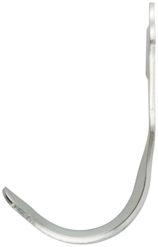 Крючок-вешалка малый цинк (3182) фото 3